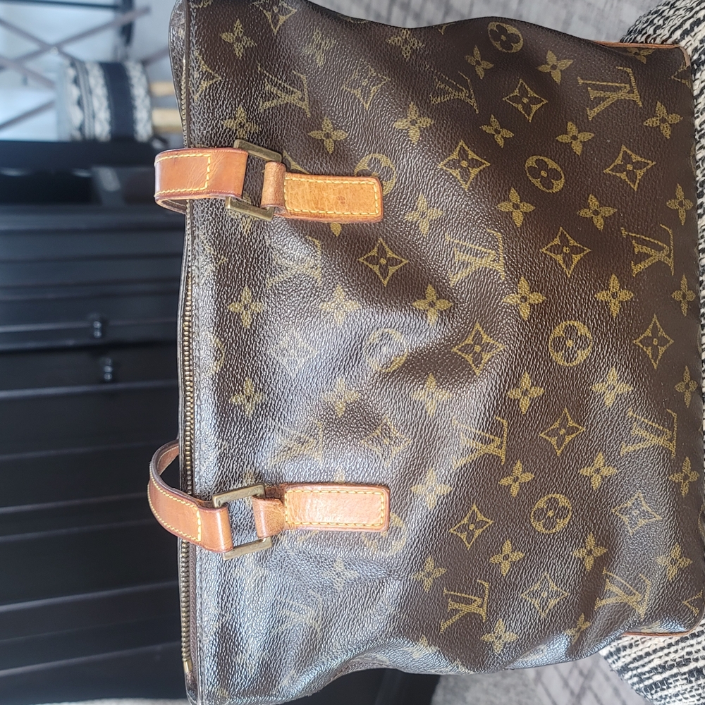 Louis Vuitton Brown Monogram Duffel Bag